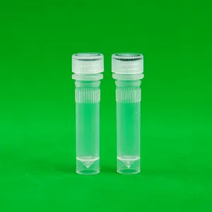 Tubos <span class=keywords><strong>1.5ml</strong></span> ambarino customizáveis micro auto-permanentes PP materiais Cryovials com tampa do parafuso para os tubos do centrifugador do PCR ODM apoiado - Product Image 2