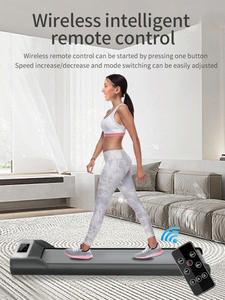 Özel pembe mavi yeşil renkler ev ofis spor Mini küçük düz yürüyüş Pad koşu bandı ile elektrikli dijital LED ekran - Product Image 5