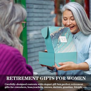 Idea Juego de <span class=keywords><strong>regalo</strong></span> jubilado para amigos, jefes, enfermeras, médicos, mamá, abuela, jubilados, precio bajo, regalos de jubilación personalizados para mujeres - Product Image 5