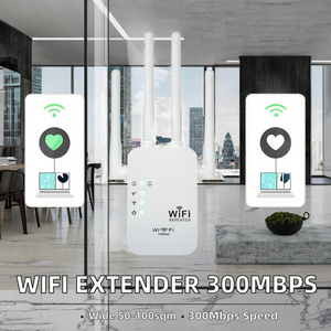 Répéteur <span class=keywords><strong>WiFi</strong></span> Blanc Compatible 802.11ac Double Bande 1200Mbps 4 Antennes <span class=keywords><strong>Amplificateur</strong></span> Réseau Longue Portée Couverture 100-120m² - Product Image 4