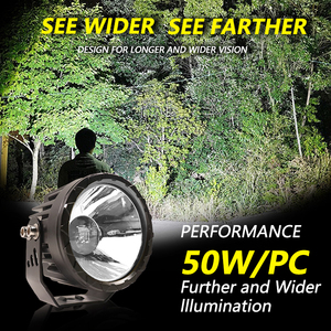 JOPOWER 3.5&quot; Inch 3 Inch Universal Round LED <strong>Fog</strong> <strong>Light</strong> With Wires For Cars 3*3 - Product Image 4