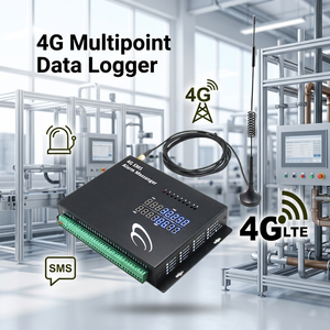 Enregistreur de température pour téléphone mobile 4G, alarme SMS, surveillance à distance, enregistreur de données sans fil - Product Image 1