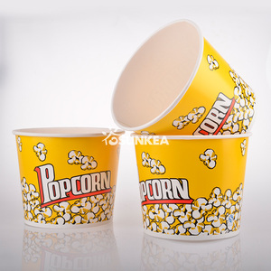 Vaso de papel ecológico de pared simple para <span class=keywords><strong>palomitas</strong></span> con revestimiento de PE, para galletas y <span class=keywords><strong>palomitas</strong></span>, 100% personalizable - Product Image 3