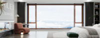 Proveedor de Ventanas de Aluminio con Rotura de Puente Térmico, Ventana de Doble Vidrio Templado Resistente a Impactos para Hoteles de Lujo/Proyectos Residenciales de Alta Gama