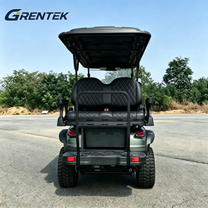 Voiturette de golf électrique professionnelle 6 places avec batterie au lithium, personnalisable, fabriquée en Chine pour usage privé - Product Image 4