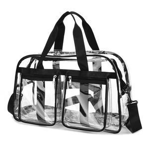 High Quality Transparent <b>Travel</b> Duffel Bag Trendy Cool Fitness Yoga <b>Handbag</b> Lightweight Large Capacity Portable Gym Bag - Product Image 1