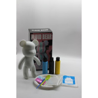 Vente en gros 18cm Teddy Bear Violent Bear Kit DIY Creative Home Fluid Bear Painting Kit pour enfants et adultes
