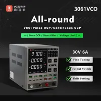 Alimentation électrique CC réglable YCS 3061VCO 30V6A avec protection OCP pour la réparation de téléphones, testeur de tension et de courant numérique multifonctionnel