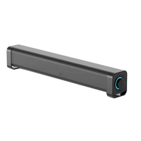 Haut-parleur portable 4 touches sans fil, Mini barre de son bt, haut-parleurs système home cinéma avec boîte de couleurs