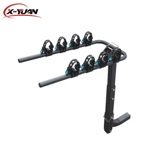 Porte-vélos carré pour 4 vélos, design <span class=keywords><strong>suspendu</strong></span> avec fixation carrée <span class=keywords><strong>de</strong></span> 2 pouces pour le <span class=keywords><strong>rangement</strong></span> <span class=keywords><strong>de</strong></span> voitures et <span class=keywords><strong>de</strong></span> vélos - Product Image 6