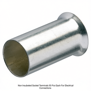 Bornes de prise non isolées, 50 pièces chacune, pour connexions électriques - Product Image 2