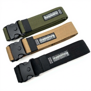 Cintos de Cintura Pretos Ajustáveis com Fivela Automática para Atividades ao Ar Livre - Atacado - Product Image 4