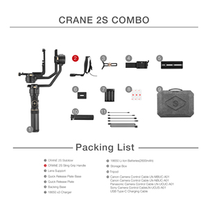For Crane 2S/COMBO/PRO Handheld <b>Camera</b> Stabilizer <b>Gimbal</b> for DSLR Mirrorless High Quality Product - Product Image 4
