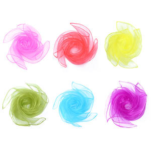 Usine en gros carré écharpe de jonglage pour enfants écharpe de danse pour tours de <span class=keywords><strong>magie</strong></span> accessoires de Performance accessoires écharpe - Product Image 5