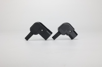 Adaptateur convertisseur CA à angle de 90 degrés, prise femelle C14 3 pôles 320 3 broches, prise mâle C13, 10A 250V, en cuivre et laiton
