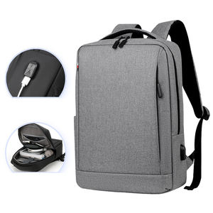 Bolsos para Portátil Personalizados y Elegantes para Hombre, de Alta Calidad, Impermeables, con Doble Asa, Puerto USB, Cierre, Forro de Poliéster, Diseño Nacional - Product Image 2