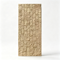 Plaque murale flexible en briques de terre MCM, texture rustique vintage, pour la décoration murale de villas, hôtels et projets commerciaux de style ancien