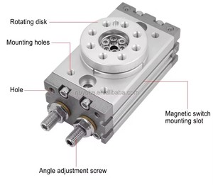 SMC Type HRQ MSQB10A MSQB20A MSQB30A MSQB50A Cylindre <span class=keywords><strong>pneumatique</strong></span> <span class=keywords><strong>rotatif</strong></span> MSQB50R 90 degrés <span class=keywords><strong>180</strong></span> degrés MSQB10R MSQB20R MSQB30R 50R - Product Image 3