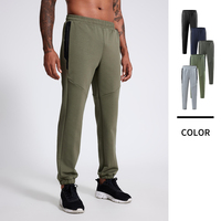 Pantalons de course pour hommes personnalisés, coupe ample, chauds, à séchage rapide, pour les loisirs et le fitness en plein air