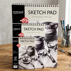 Bloc de dessin Worison WN-001, 24 feuilles, papier aquarelle en coton 160 g/m², Zhejiang, pour artistes débutants - Product Image 4