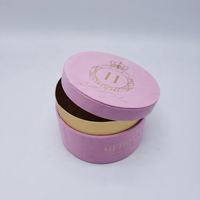 Boîte Cadeau Cylindrique en Carton Rigide Écologique de Luxe avec Fermeture Magnétique pour Roses et Saint-Valentin