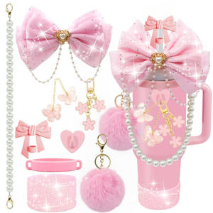 Accesorios para Vasos <span class=keywords><strong>de</strong></span> 40 oz, Incluye Pajita <span class=keywords><strong>de</strong></span> Silicona con Lazo, Tapa, Protector <span class=keywords><strong>de</strong></span> Silicona, Correa <span class=keywords><strong>de</strong></span> <span class=keywords><strong>Cuero</strong></span> para Botella - Product Image 3