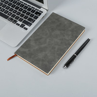 Cahier de notes en cuir avec logo personnalisé, carnet de notes de marque imprimé, couverture en PU, carnet de notes A5 avec logo, vente en gros