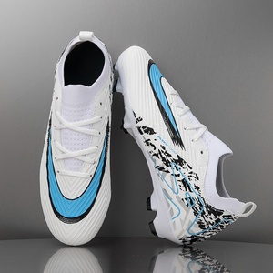Chaussures <span class=keywords><strong>de</strong></span> sport unisexes à crampons longs en PVC, semelle extérieure en caoutchouc, pour adolescents, collégiens, chaussures <span class=keywords><strong>de</strong></span> football - Product Image 3