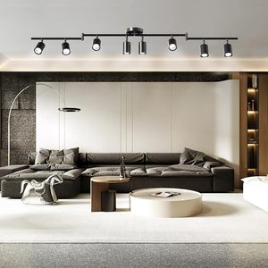 Sistema di Illuminazione a Binario LED Moderno per Soffitto, Luce su Binario LED 3CCT per Uso Commerciale e <span class=keywords><strong>Showroom</strong></span>, Lampada su Binario GU10 - Product Image 5