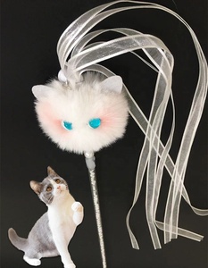 Heyri-jouet à pompon pour chat, jouet interactif pour chaton, design mignon, offre spéciale, clochette, bon marché - Product Image 2