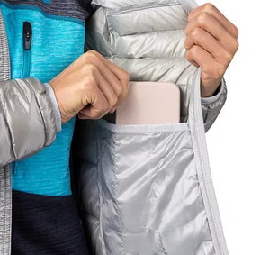 <span class=keywords><strong>Chaqueta</strong></span> de Plumón Ligera de Invierno <span class=keywords><strong>para</strong></span> <span class=keywords><strong>Mujer</strong></span>, Impermeable, Transpirable <span class=keywords><strong>y</strong></span> Ecológica, con Capucha - Product Image 5