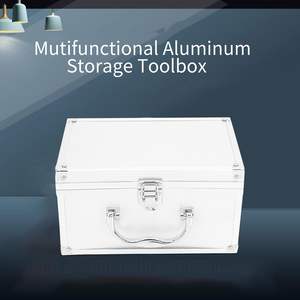 Estuche Rígido de Aluminio para Herramientas con Espuma Personalizable, Caja de Almacenamiento de Aluminio para Cámara, Estuche Personalizado para Herramientas con Carcasa Rígida - Product Image 3