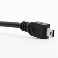 Kabel pengisi daya USB 2.0, 1M 2M 3 M USB a ke Mini Transfer Data kamera Laptop ponsel 3 Meter