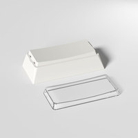 DIY Detachable Transparent Keyboard PC PBT Material Blank Profile 2u R4 Cherry Keycaps