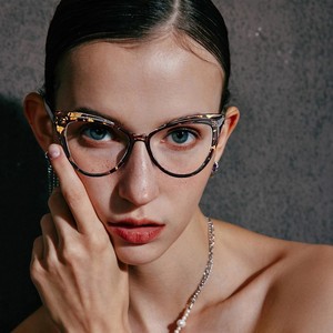 87293 Lunettes anti-lumière bleue carrées en acétate TR90, monture intégrale, unisexe, lunettes tendance avec protection contre la lumière bleue - Product Image 2