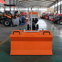 Machine de déneigement 3 en 1 autotractée (balayeuse, souffleuse, chasse-neige) à moteur essence Loncin 196cc 6.5HP pour voirie résidentielle