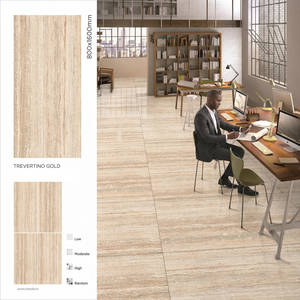 Azulejos de Porcelana Cerámica Vistaar Tobacco Brown 800x1600mm Brillantes para Paredes y Pisos en Interiores de Hoteles - Product Image 6