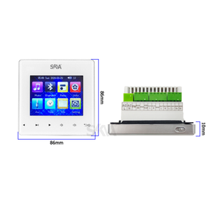 Pw215f nhà thông minh khuếch đại âm thanh trong nhà 2x15W 8Ohm tường Hệ thống loa cho nhạc nền cho kết nối bluetooth nhà khách sạn - Product Image 4