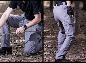 Оптовая продажа, мужские специальные брюки IX7, уличные спортивные тренировочные брюки 15 Pro Max, спортивные тренировочные грузовые походные темно-синие и черные 511 Тактические Брюки - Product Image 4