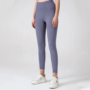 Nouveauté : <span class=keywords><strong>JAGA</strong></span> BALL – Legging de yoga pour femme, longueur cheville, couleur unie, en nylon, compression, avec taille élastique - Product Image 4