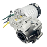 Motor DC 1500W 60V 72V Brushless Differential Gear untuk Kendaraan Listrik Ringan, Beban Berat, E-Trike & Penggunaan Perahu BM1424HQF