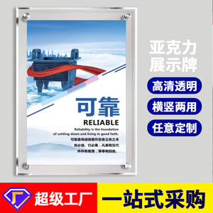 Panel de exhibición de acrílico transparente Cantonese Knowledge de 3 mm, letrero de pared para eventos y exposiciones - Product Image 3