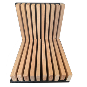 Panel acústico de madera de nogal con capacidad de diseño de modelo 3D a un <span class=keywords><strong>precio</strong></span> razonable de fábrica estándar de China, paneles de pared de madera - Product Image 3