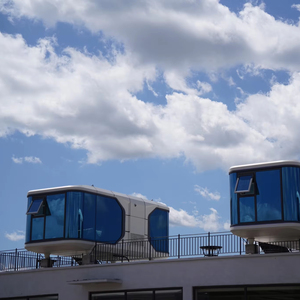Casa prefabricada, cápsula espacial, contenedor de Hotel, cápsula para dormir, Modular, móvil para exteriores, pequeña cabaña para casa, Camping Modular - Product Image 1