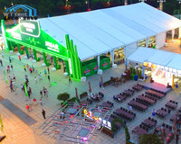 8x25m bâche pour les fêtes équipement de décoration tente de toit à vendre tente de cirque en plein air tentes de fête pour événements en plein air