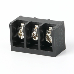 9.5mmピッチ直角バリア端子ブロックパネル取り付け電気部品 - Product Image 4