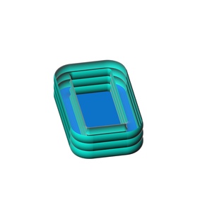 Piscine carrée gonflable pour bébé style moderne 2026 – Équipement de divertissement extérieur, parc aquatique, jouets gonflables - Product Image 6