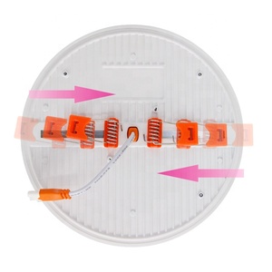 <span class=keywords><strong>10W</strong></span> 18W 24W 36W vòng hình dạng bảng điều khiển đèn Frameless <span class=keywords><strong>LED</strong></span> bảng điều chỉnh ánh sáng - Product Image 5