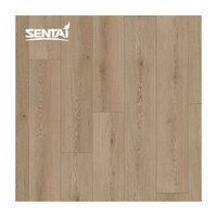 Anhui Sentai antideslizante WPC piso de vinilo interior SPC en la parte superior fabricante Panel compuesto de plástico con revestimiento UV para el aula