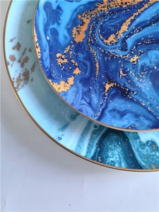 Restaurant Porcelain Dinner Plate Decorative Bone China Charger Plate <b>Dinnerware</b> Dish Plates Sets - Product Image 5